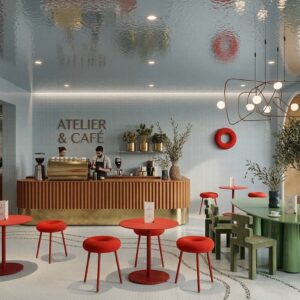 Alternative view of Azure Café