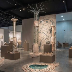 Alternative view of Archaea Exhibition Pavilion