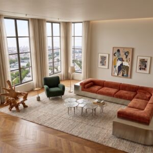 Alternative view of Terracotta Frame Residence