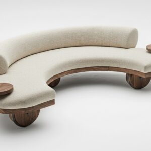 Alternative view of Arc Loop Sofa