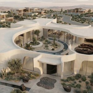 Alternative view of Maison Courbe Atelier House