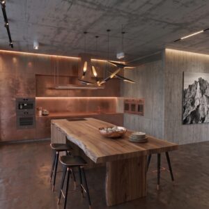 Alternative view of Copper Loft House