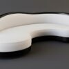 Noir Flow Curved Sofa