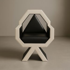 Alternative view of Heraldic Chair