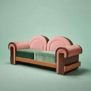 Retro Block Sofa l