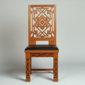 Alternative view of Cipher Carved Chair