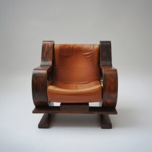 Alternative view of Monolith Reader Chair