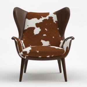 Noir Hide Lounge Chair