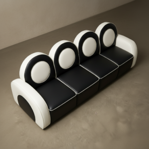 Alternative view of Halo Orbit Sofa