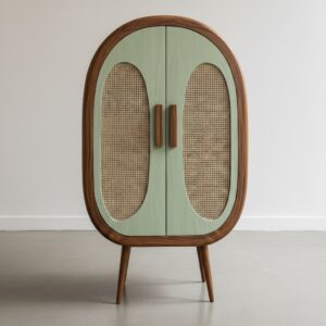 Cane Capsule Cabinet
