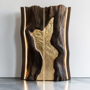 Rift Bar Cabinet