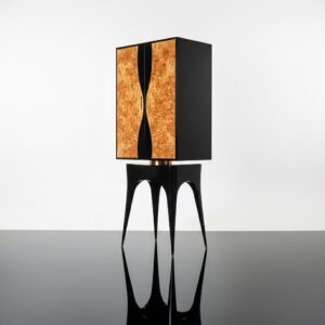 Alternative view of Hourglass Noir Cabinet