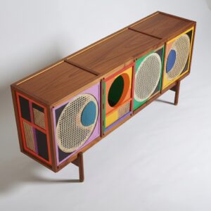 Alternative view of Rattan Mosaic Unit
