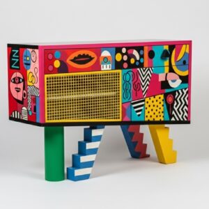 Alternative view of Pixel Parade Cabinet