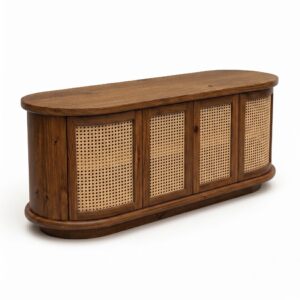 Alternative view of Woven Crest Console