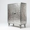 Hammered Bar Cabinet