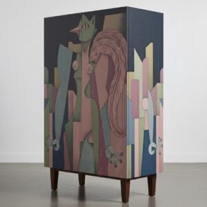 Alternative view of Mani-Bird Cabinet