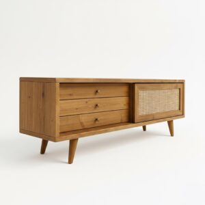 Alternative view of Rattan Vista Media Console