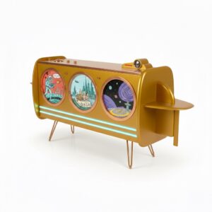 Alternative view of Cosmic Capsule Sideboard